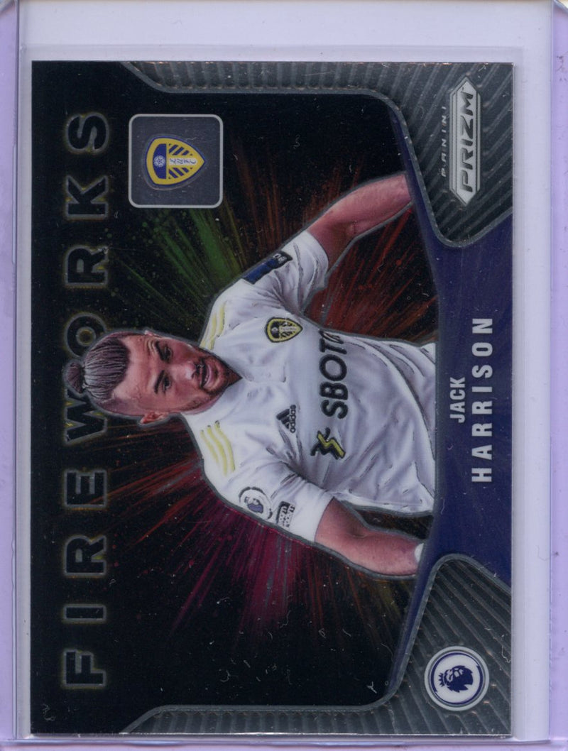 2021-22 Prizm Premier League Jack Harrison Fireworks