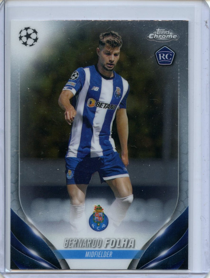 2023-24 Topps Chrome UEFA Bernardo Folha