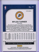 2019-20 Hoops Premium Myles Turner Laser