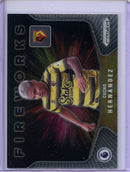 2021-22 Prizm Premier League Cucho Hernandez Fireworks