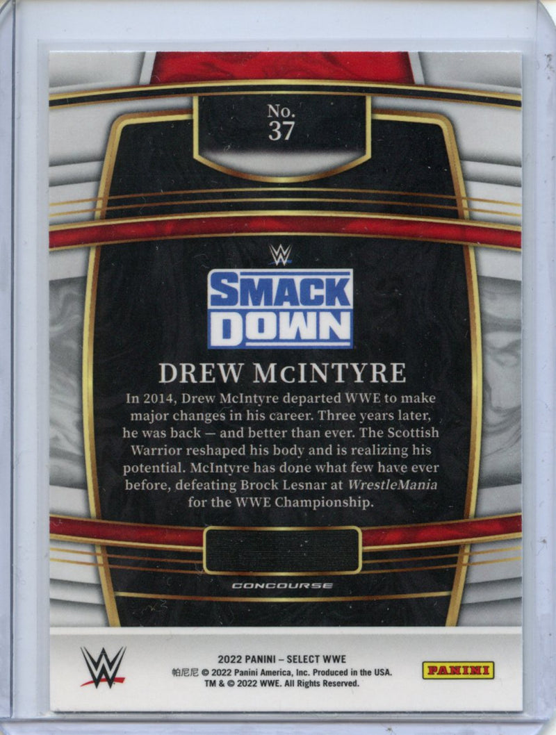 2022 Panini Select WWE Drew McIntyre Concourse
