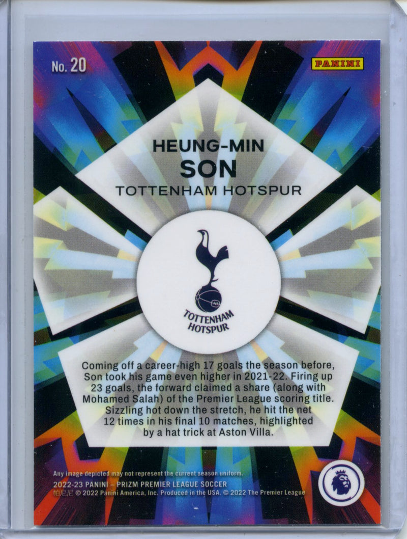 2022-23 Panini Prizm Premier League Heung-Min Son Kaleidoscopic