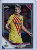 2021-22 Topps Chrome UEFA CL Nico Gonzalez