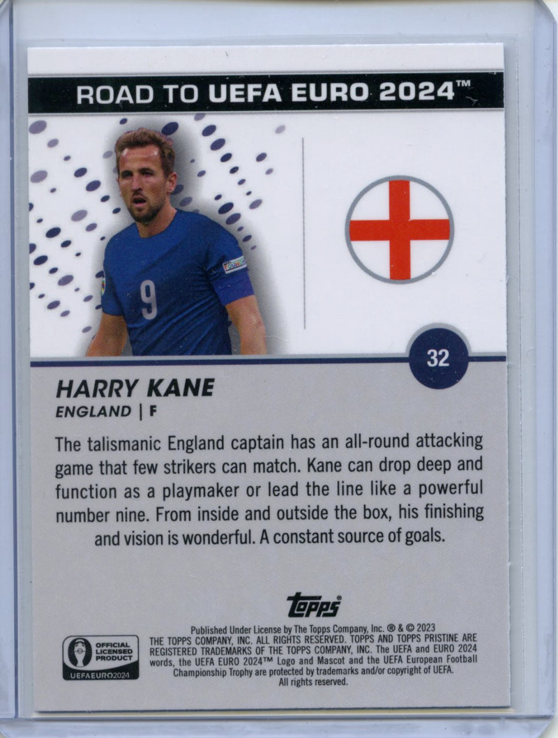 2023-24 Topps Pristine Road To Euro Harry Kane