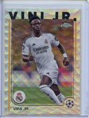 2024-25 Topps Chrome UEFA Club Comps Vini Jr Wave
