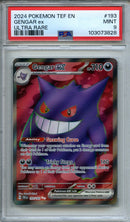 2024 Pokemon Scarlet & Violet Temporal Forces Gengar EX Ultra Rare