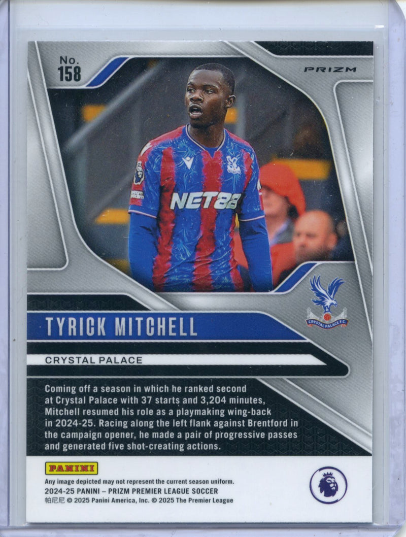 2024-25 Panini Prizm Premier League Tyrick Mitchell Orange Breakaway