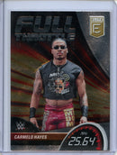 2023 Panini Donruss Elite WWE Carmelo Hayes Full Throttle