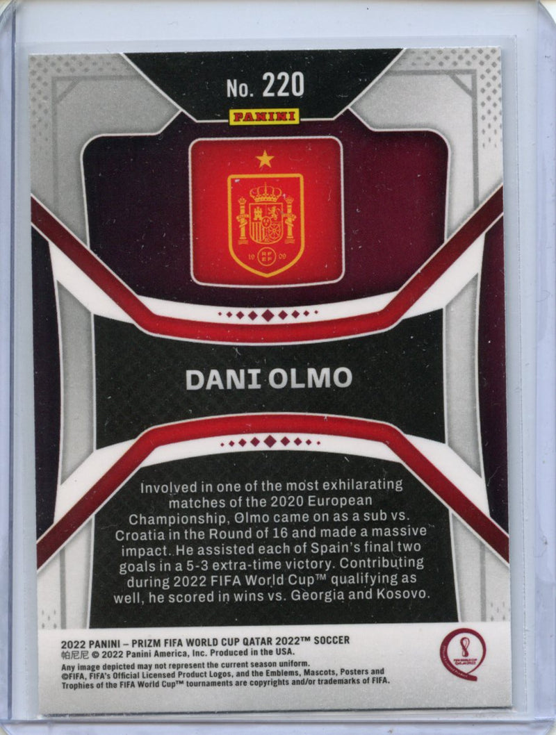 2022 Panini Prizm FIFA World Cup Qatar Dani Olmo