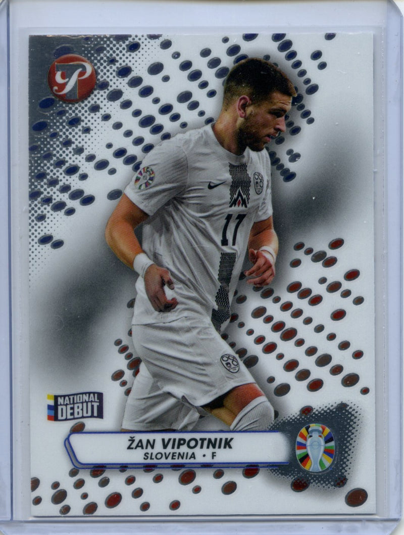 2023-24 Topps Pristine Road To Euro Zan Vipotnik