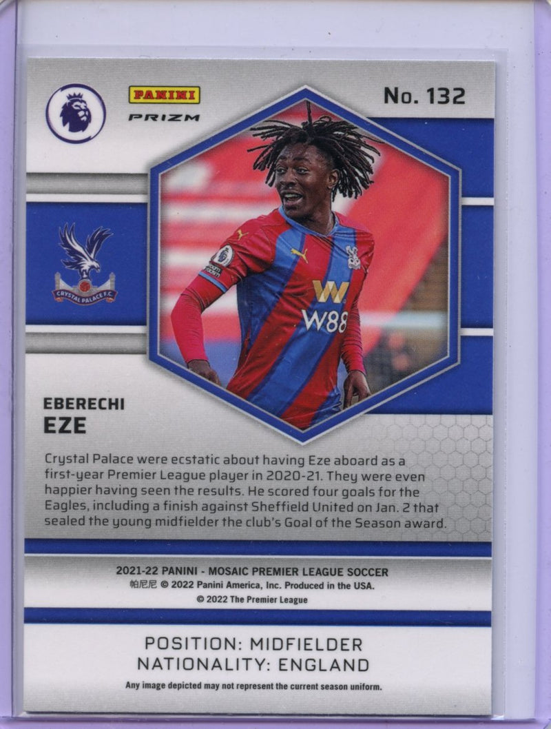 2021-22 Panini Mosaic EPL Eberechi Eze Mosaic