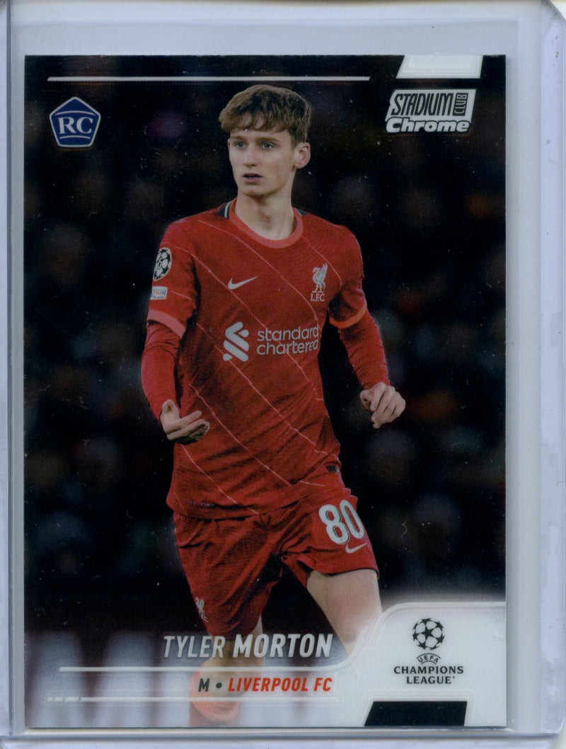 2021-22 Topps Stadium Club Chrome UEFA Champions League Tyler Morton