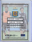 2025 Topps Focus Argentina Javier Zanetti/Carlos Tevez Full Bleed