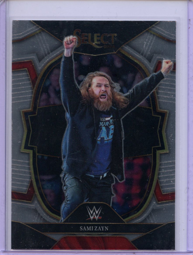 2023 Panini Select WWE Sami Zayn Concourse
