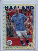 2024-25 Topps Chrome UEFA Club Comps Erling Haaland Wave