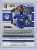 2021-22 Panini Mosaic EPL Boubakary Soumare Pink Mosaic 2/25