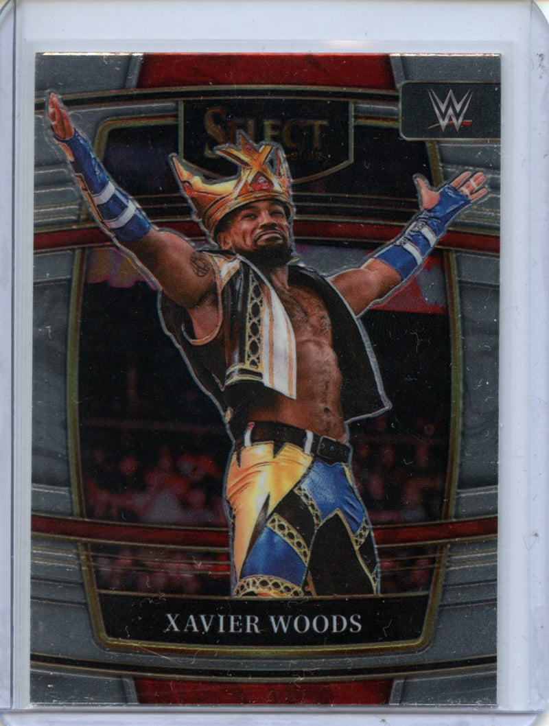 2022 Panini Select WWE Xavier Woods Concourse