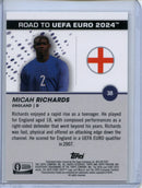 2023-24 Topps Pristine Road To Euro Micah RIchards