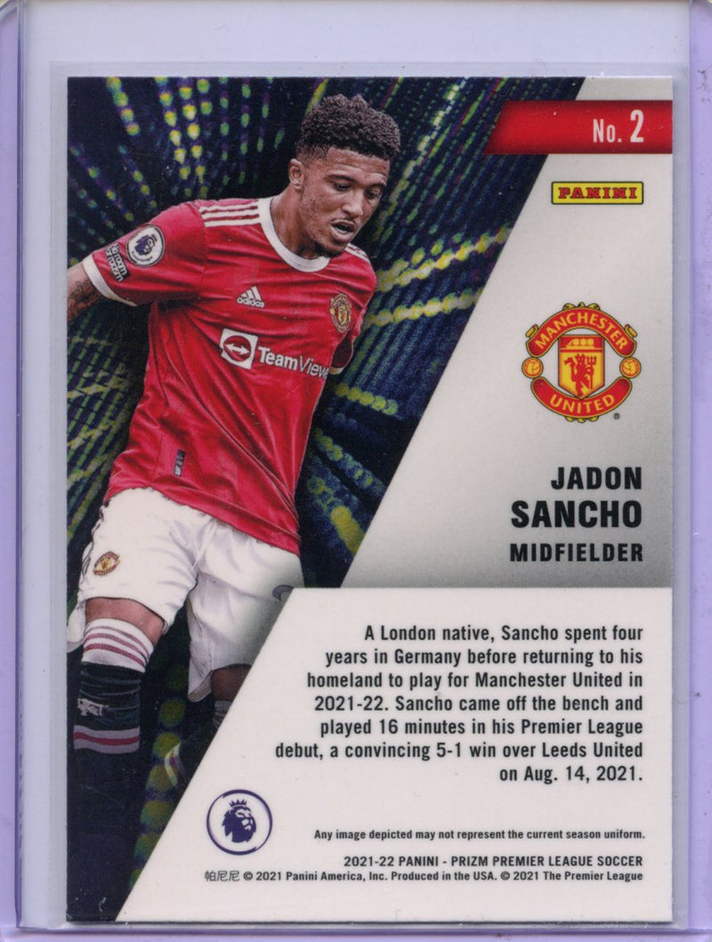 2021-22 Panini Prizm Premier League Jason Sancho Instant Impact