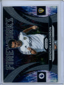 2022-23 Prizm Premier League Brenden Aaronson Fireworks
