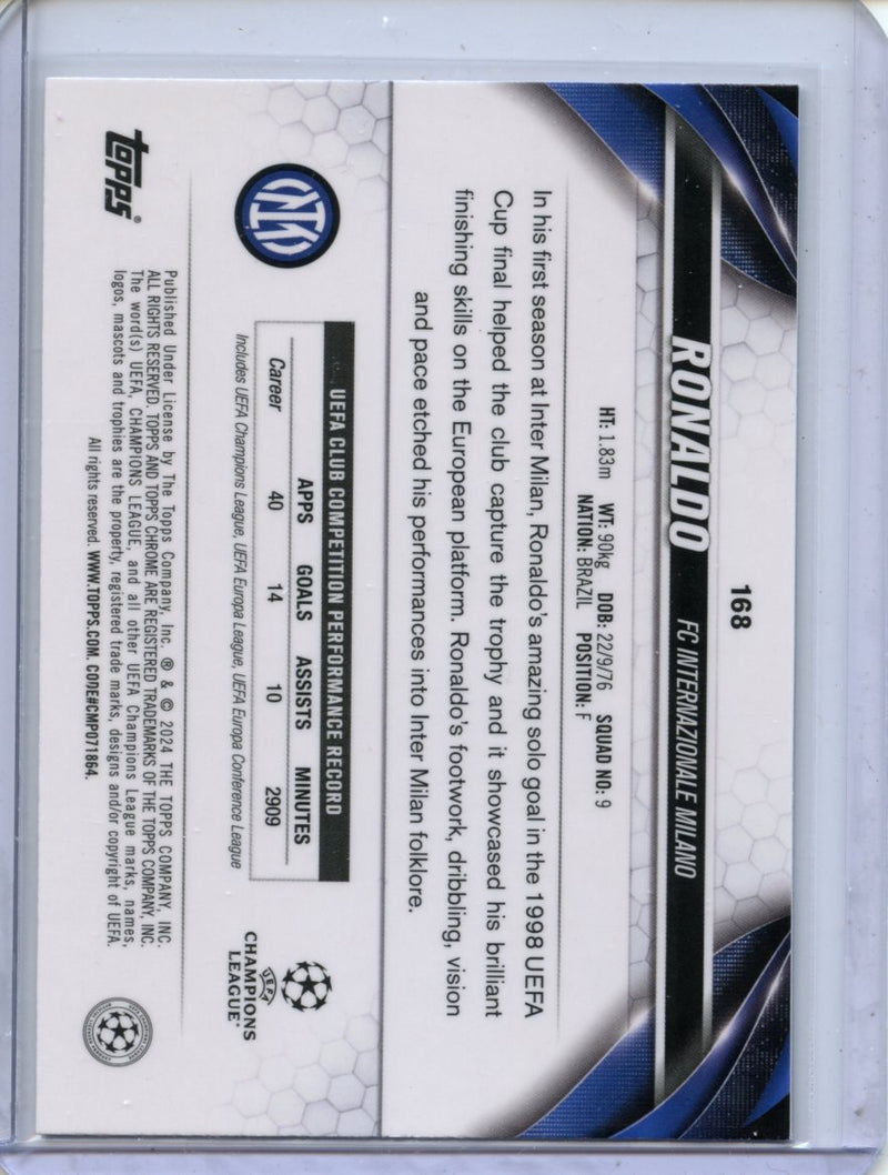 2023-24 Topps Chrome UEFA Ronaldo Legendary Variation SP