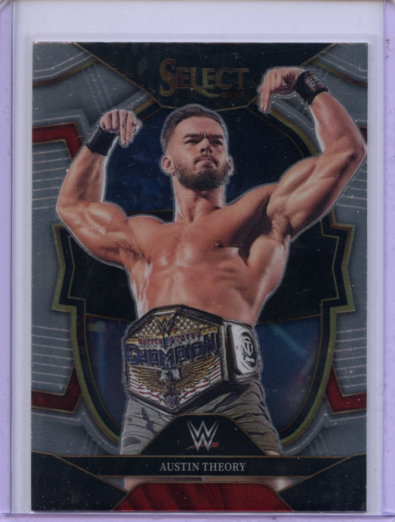 2023 Panini Select WWE Austin Theory Concourse