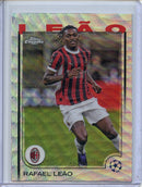 2024-25 Topps Chrome UEFA Club Comps Rafael Leao Wave