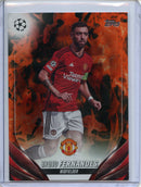 2023-24 Topps UEFA CC Bruno Fernandes Inferno Foil