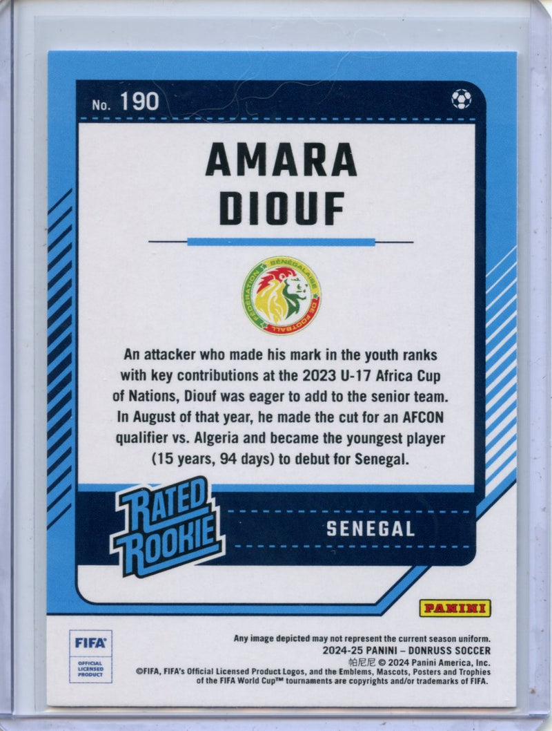 2024-25 Donruss Amara Diouf