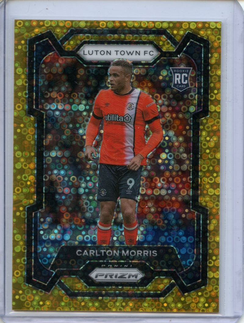 2023-24 Prizm Premier League Carlton Morris Breakaway Gold 2/10