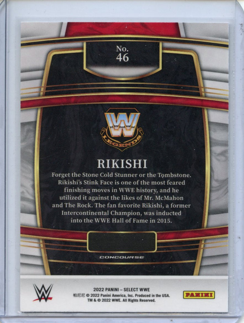 2022 Panini Select WWE Rikishi Concourse