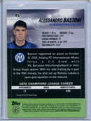 2021-22 Topps Stadium Club Chrome UEFA Champions League Alessandro Bastoni
