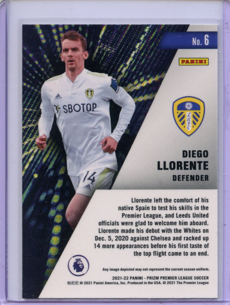 2021-22 Prizm Premier League Diego Llorente Instant Impact