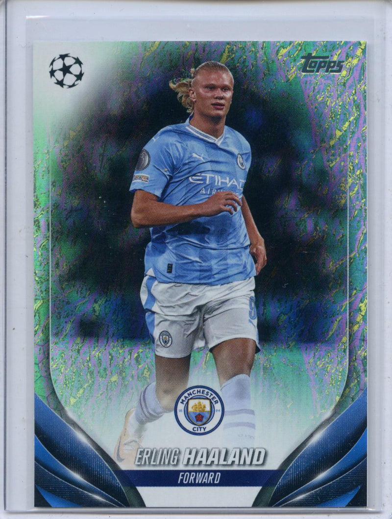 2023-24 Topps UEFA CC Jade Edition Erling Haaland