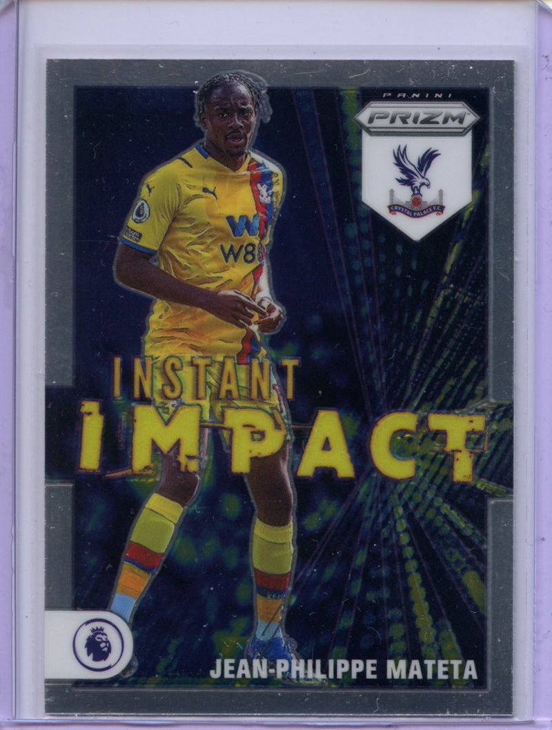 2021-22 Panini Prizm Premier League Jean-Philippe Mateta Instant Impact