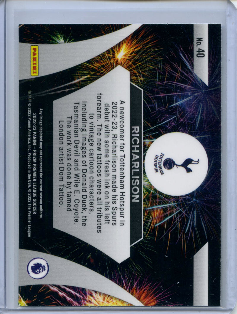 2022-23 Panini Prizm Premier League Richarlison Fireworks