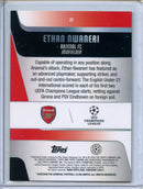 2025-26 Topps Chrome UEFA Club Comps Ethan Nwaneri Green 84/99