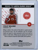 2023-24 Topps Pristine Road To Euro Philip Billing