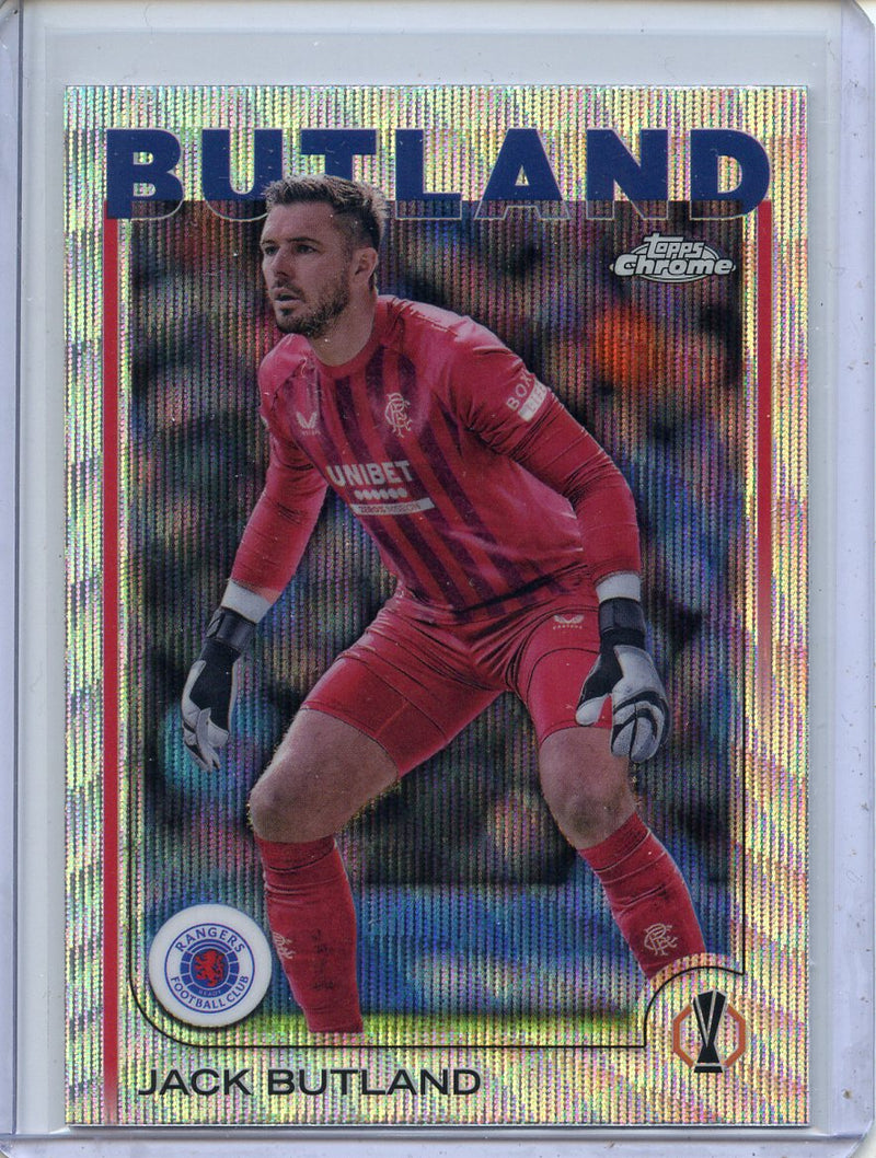 2024-25 Topps Chrome UEFA Club Comps Jack Butland Wave