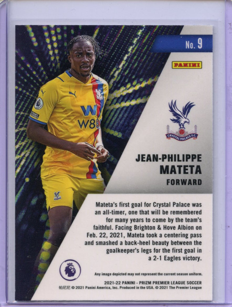 2021-22 Panini Prizm Premier League Jean-Philippe Mateta Instant Impact