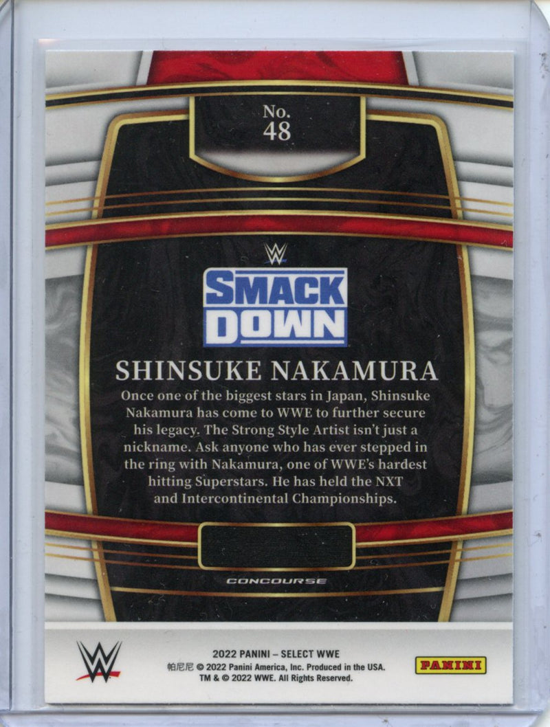 2022 Panini Select WWE Shinsuke Nakamura Concourse