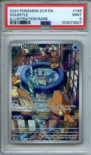 2024 Pokemon Scarlet & Violet Stellar Crown Squirtle Illustration Rare