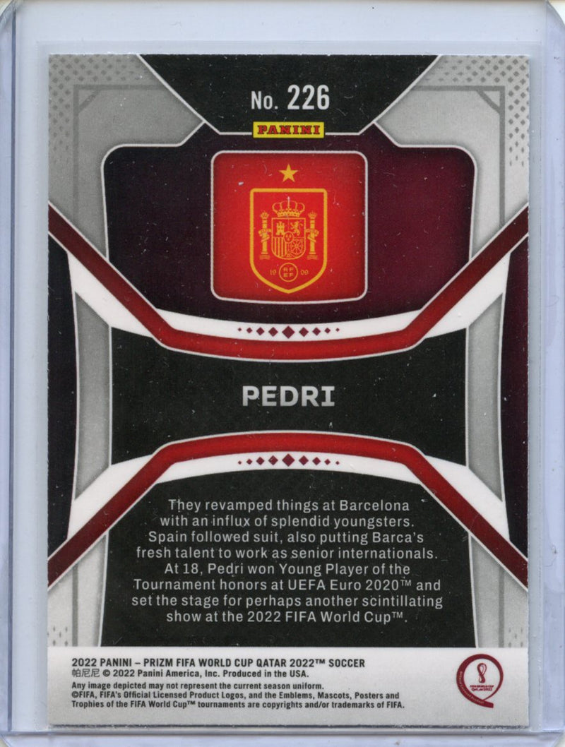 2022 Panini Prizm FIFA World Cup Qatar Pedri