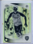 2025-26 Topps Chrome UEFA Club Comps William Saliba Negative