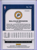 2019-20 Hoops Premium Malcolm Brogdon Laser
