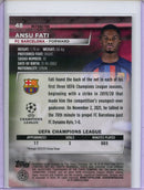2022-23 Stadium Club Chrome UEFA CC Ansu Fati Refractor