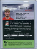 2021-22 Topps Stadium Club Chrome UEFA Champions League Harvey Elliott