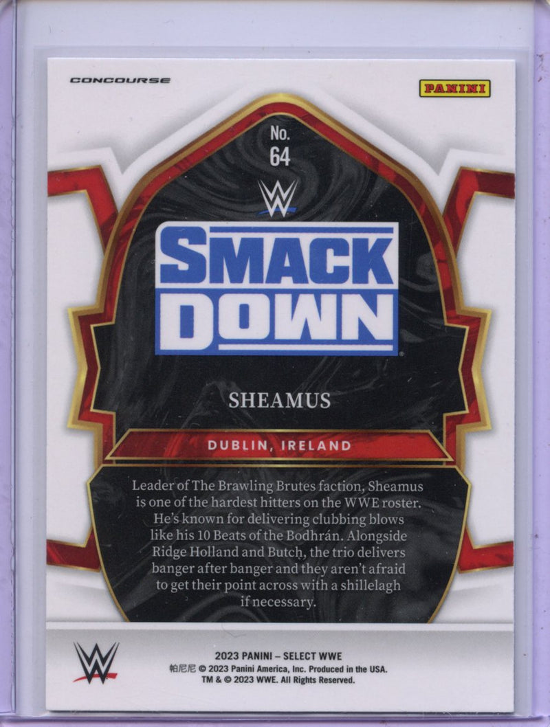 2023 Panini Select WWE Sheamus Concourse