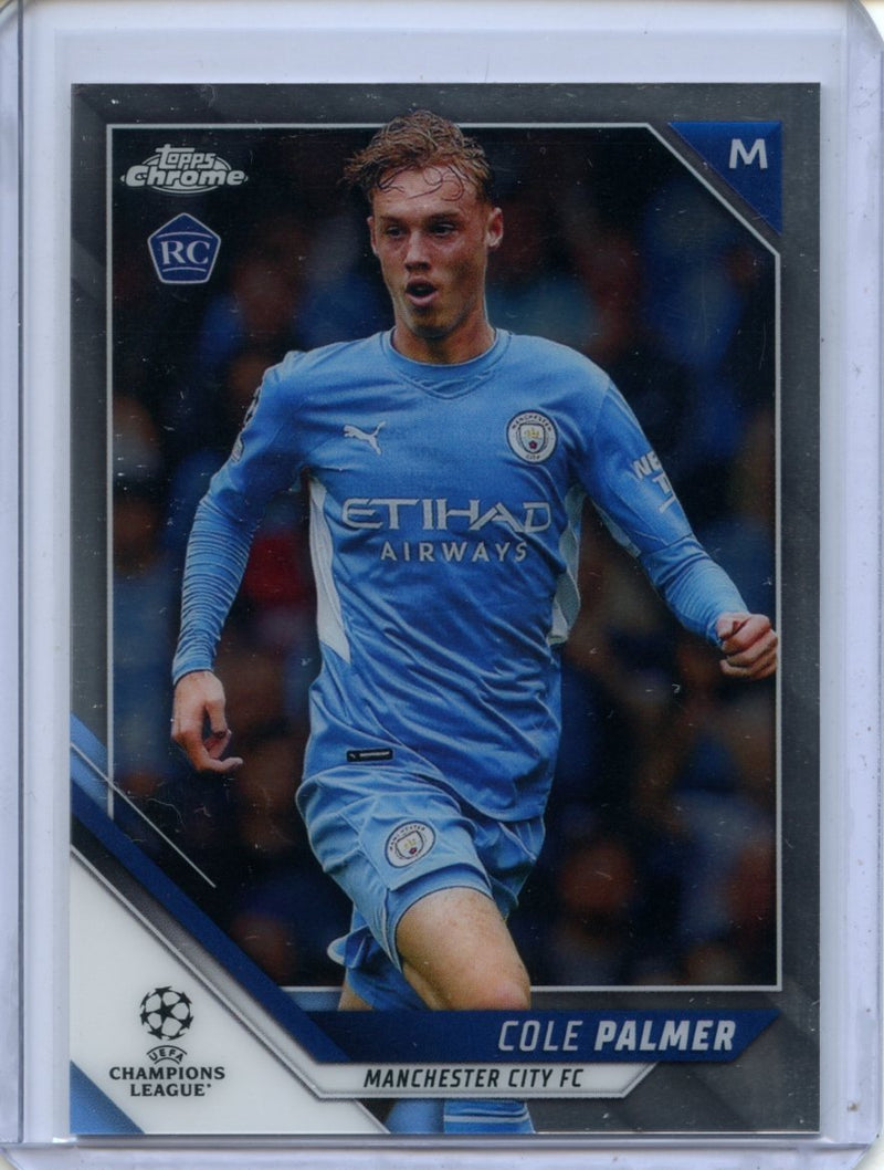 2021-22 Topps Chrome UEFA CL Cole Palmer