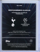 2025-26 Topps Chrome UEFA Club Comps Mohammed Kudus Black Lazer Autographs
